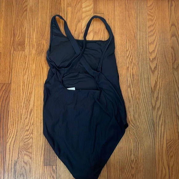 Andie The Tulum Rib One Piece LT Swimsuit Black Plus Size XXXL Tall NWT - Picture 4 of 7